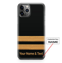 Thumbnail for Original Pilot Epaulettes (Customizable) Designed iPhone Cases