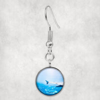 Thumbnail for Outstanding View Through Airplane Wing Designed Earrings