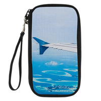 Thumbnail for Outstanding View Through Airplane Wing Designed Travel Cases & Wallets