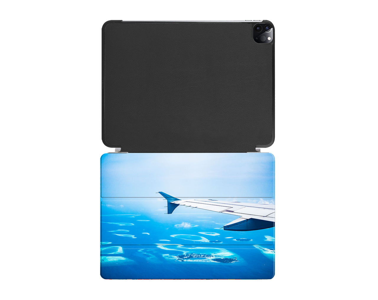 Outstanding View Through Airplane Wing Designed iPad Cases