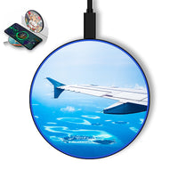Thumbnail for Outstanding View Through Airplane Wing Designed Wireless Chargers
