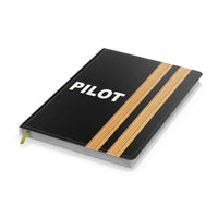 Thumbnail for Pilot & Epaulettes (4,3,2 Lines) Designed Notebooks
