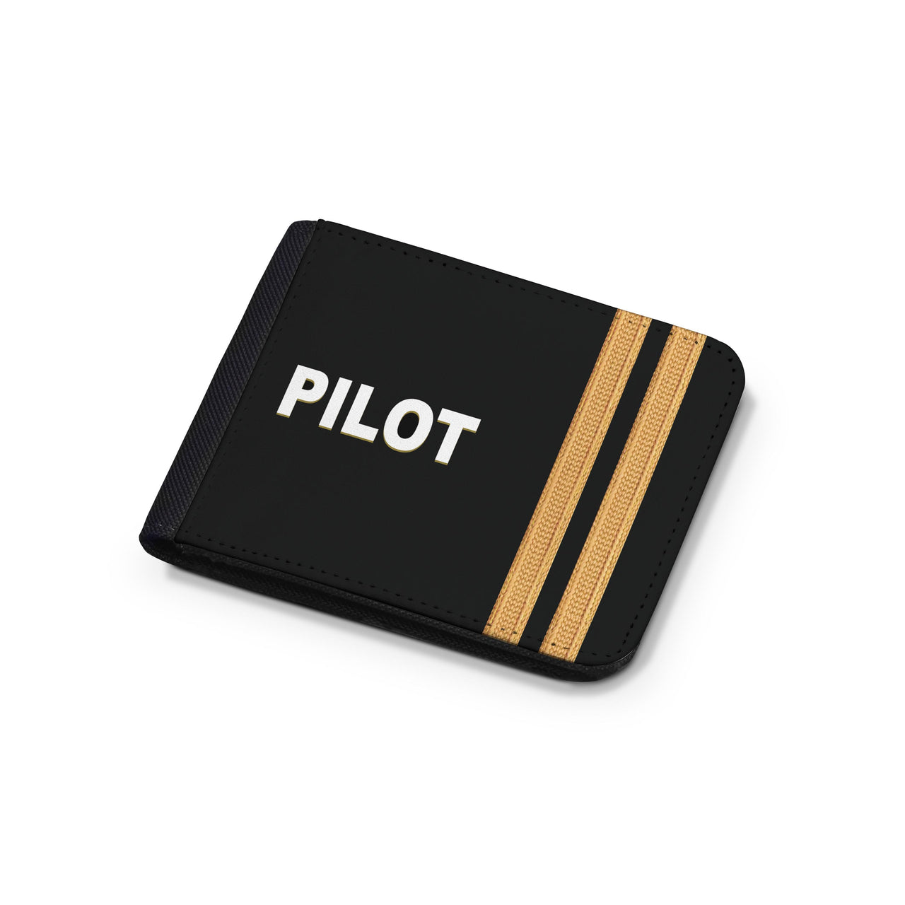 PILOT & Epaulettes (4,3,2 Lines) Designed Wallets