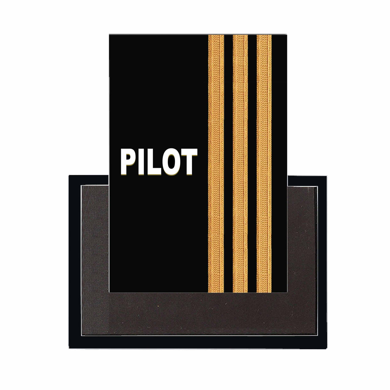 PILOT & Epaulettes 3 Lines Designed Magnets