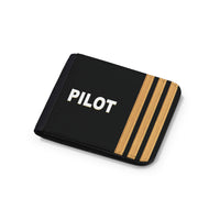 Thumbnail for PILOT & Epaulettes (4,3,2 Lines) Designed Wallets
