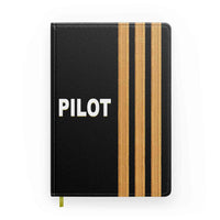 Thumbnail for Pilot & Epaulettes (4,3,2 Lines) Designed Notebooks