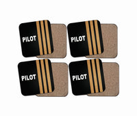 Thumbnail for PILOT & Epaulettes 3 Lines Designed Coasters