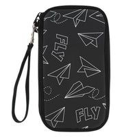 Thumbnail for Paper Airplane & Fly-Gray Designed Travel Cases & Wallets