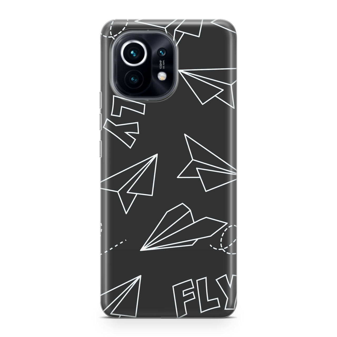 Paper Airplane & Fly-Gray Designed Xiaomi Cases
