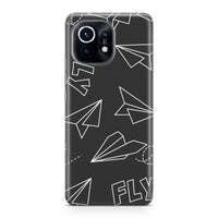 Thumbnail for Paper Airplane & Fly-Gray Designed Xiaomi Cases