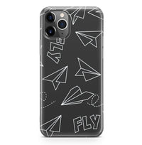 Thumbnail for Paper Airplane & Fly-Gray Designed iPhone Cases