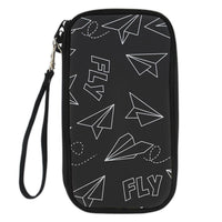 Thumbnail for Paper Airplane & Fly-Gray Designed Travel Cases & Wallets