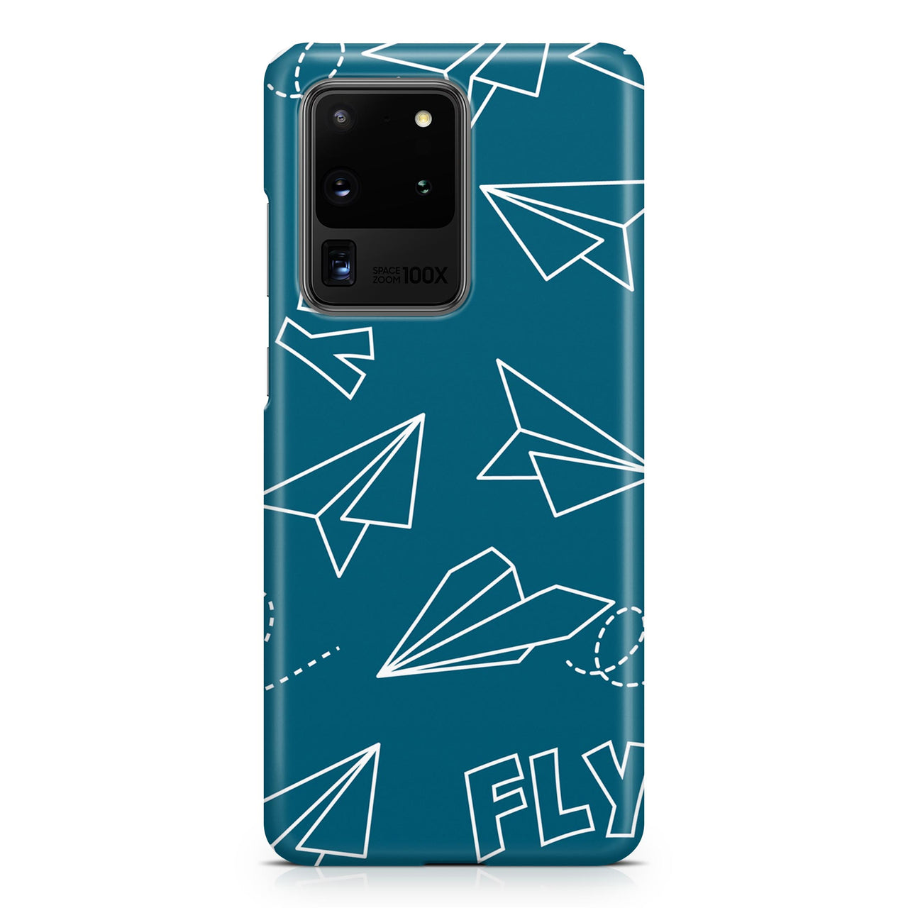 Paper Airplane & Fly-Green Samsung S & Note Cases