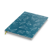 Thumbnail for Paper Airplane & Fly Designed Notebooks