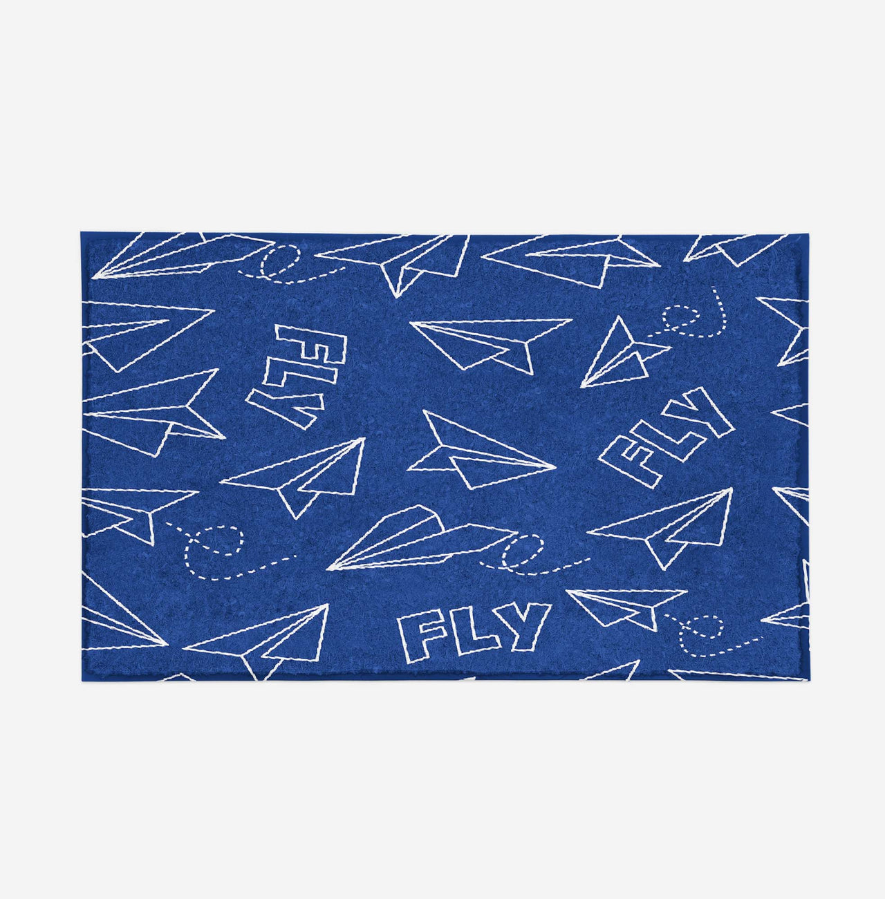 Paper Airplane & Fly Designed Door Mats