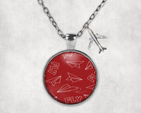 Thumbnail for Paper Airplane & Fly Designed Necklaces