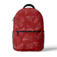Thumbnail for Paper Airplane & Fly (5 Colors) Designed 3D Backpacks