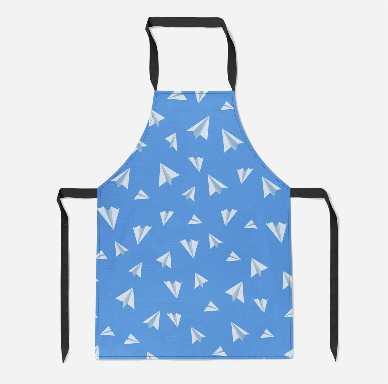Paper Airplanes (Blue) Designed Kitchen Aprons
