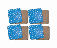 Thumbnail for Paper Airplanes (Blue) Designed Coasters