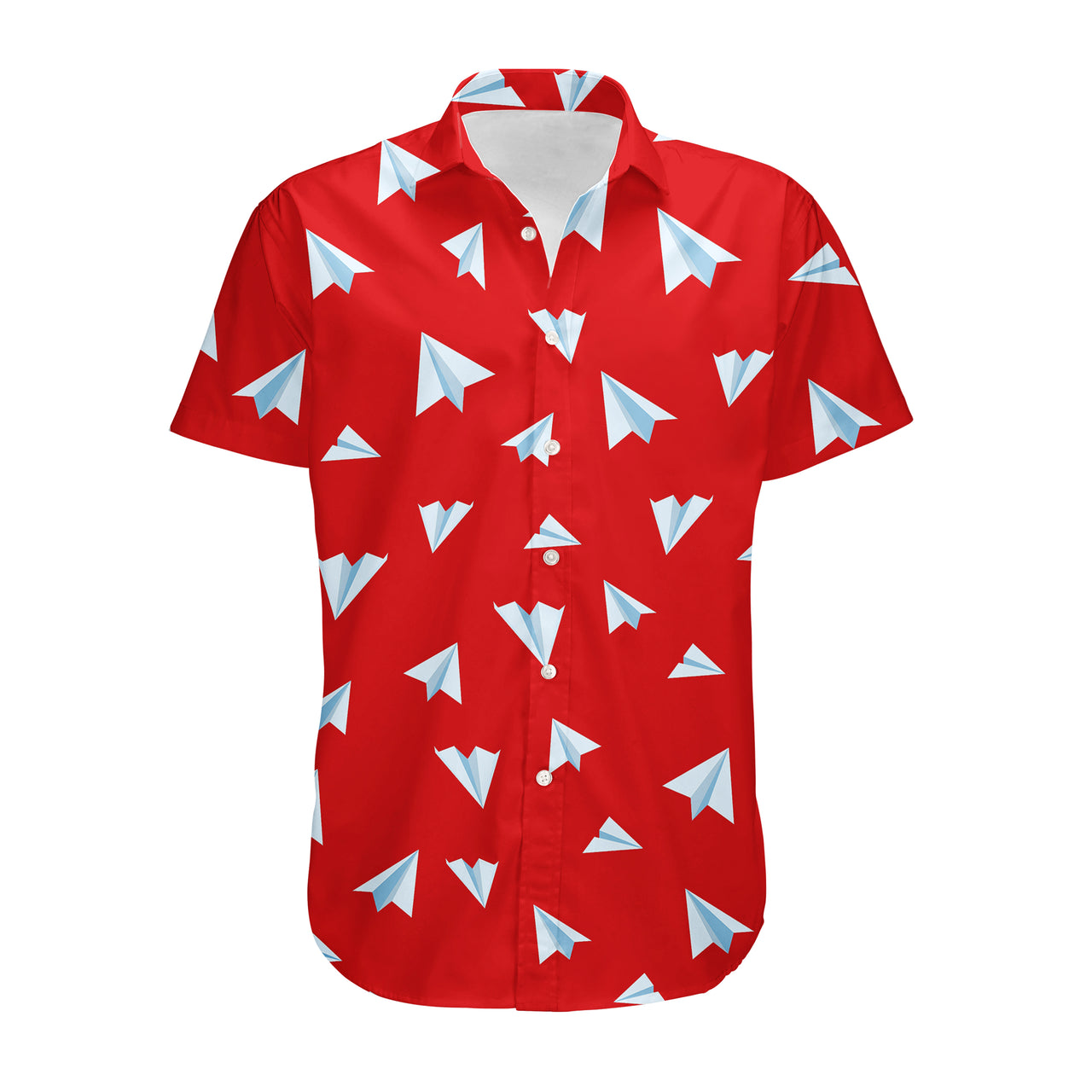 Paper Airplanes (Red) Designed 3D Shirts