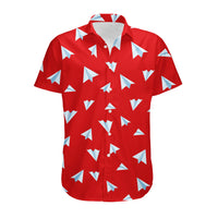 Thumbnail for Paper Airplanes (Red) Designed 3D Shirts