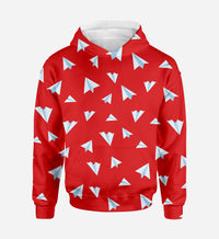 Thumbnail for Paper Airplanes (Red) Printed 3D Hoodies