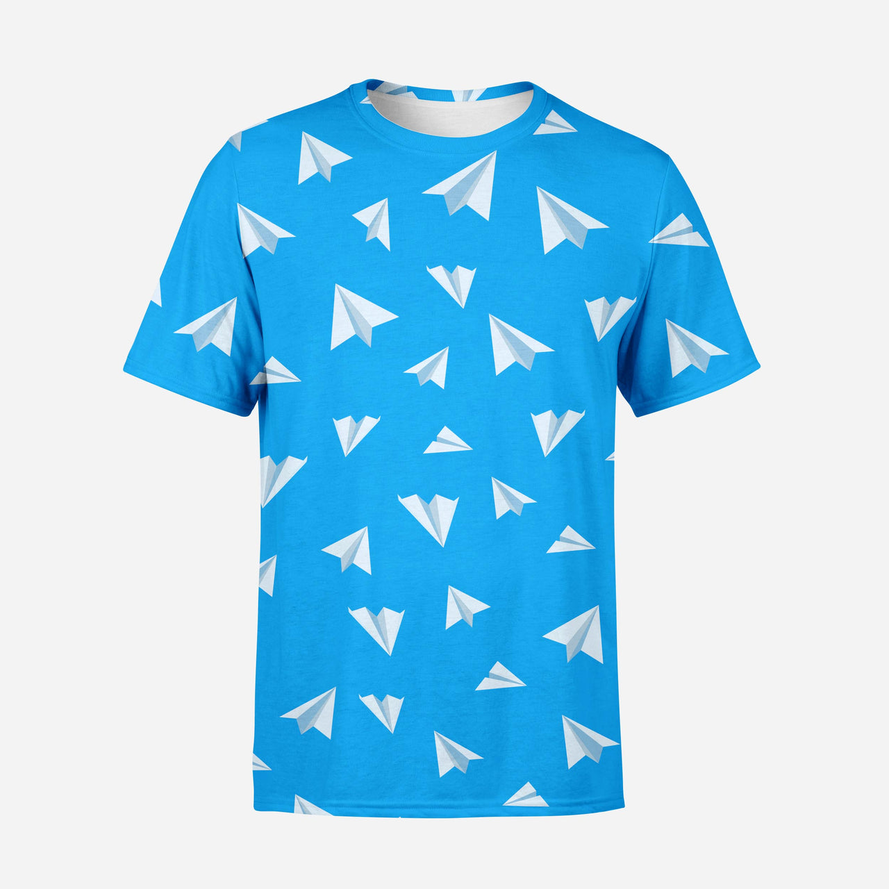 Paper Airplanes Printed 3D T-Shirts