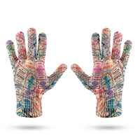 Thumbnail for Passport Stamps Designed Gloves