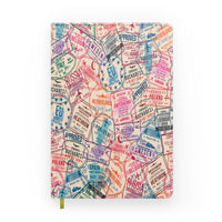 Thumbnail for Passport Stamps Designed Notebooks