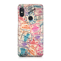 Thumbnail for Passport Stamps Designed Xiaomi Cases