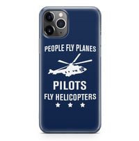 Thumbnail for People Fly Planes Pilots Fly Helicopters Designed iPhone Cases