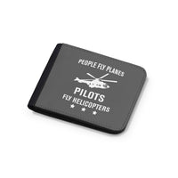 Thumbnail for People Fly Planes Pilots Fly Helicopters Designed Wallets