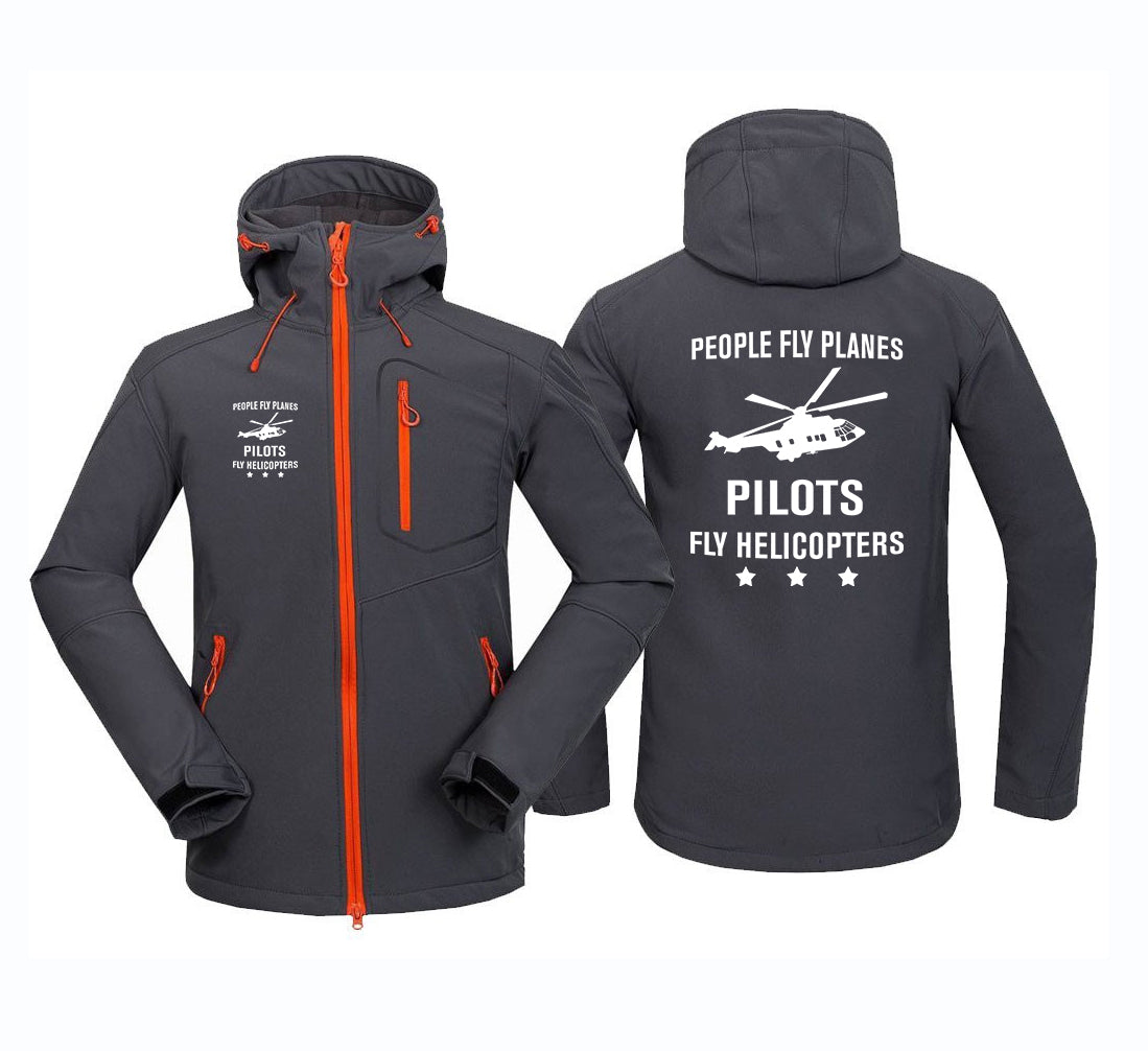 People Fly Planes Pilots Fly Helicopters Polar Style Jackets