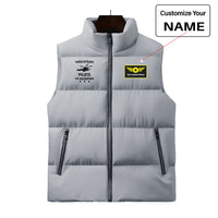 Thumbnail for People Fly Planes Pilots Fly Helicopters Designed Puffy Vests