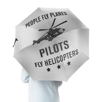 Thumbnail for People Fly Planes Pilots Fly Helicopters Designed Umbrella