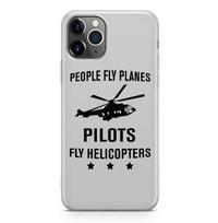 Thumbnail for People Fly Planes Pilots Fly Helicopters Designed iPhone Cases