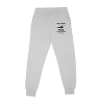 Thumbnail for People Fly Planes Pilots Fly Helicopters Designed Sweatpants