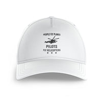 Thumbnail for People Fly Planes Pilots Fly Helicopters Printed Hats