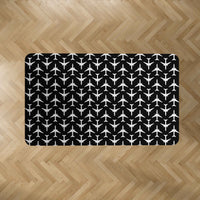 Thumbnail for Perfectly Sized Seamless Airplanes (Black) Designed Carpet & Floor Mats