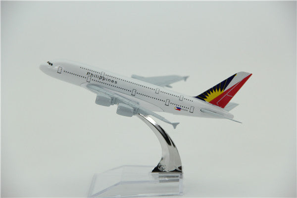 Philippines Airbus A380 Airplane Model (16CM)