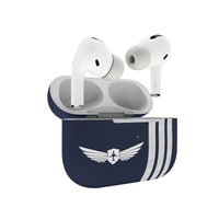 Thumbnail for Pilot Badge & Special Silver Epaulettes (4,3,2 Lines) Airpods 