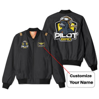 Thumbnail for Pilot Bird Patch & Customizable Badge Designed 3D Bomber Jackets