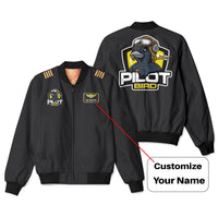 Thumbnail for Pilot Bird Patch & Customizable Badge Designed 3D Bomber Jackets