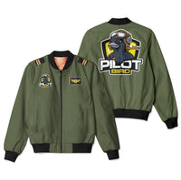 Thumbnail for Pilot Bird Patch & Customizable Badge Designed 3D Bomber Jackets