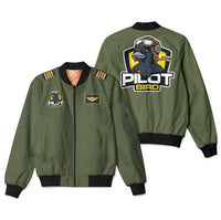 Thumbnail for Pilot Bird Patch & Customizable Badge Designed 3D Bomber Jackets