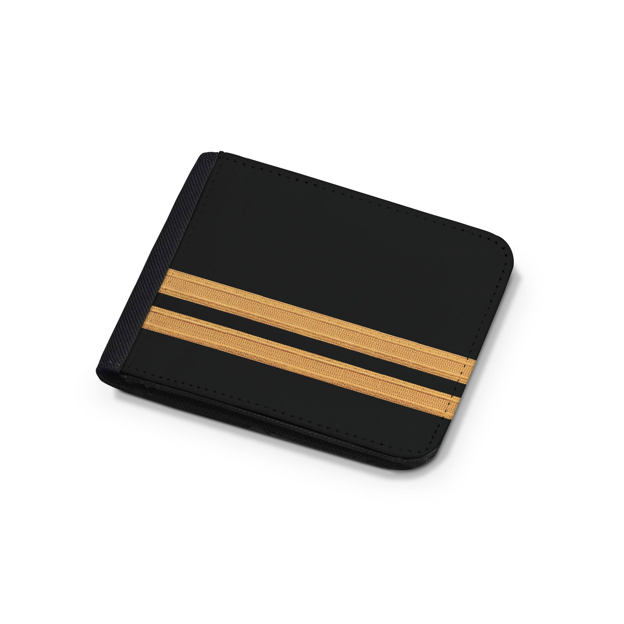 Customizable Name & Pilot Epaulettes (4,3,2 Lines) Designed Wallets