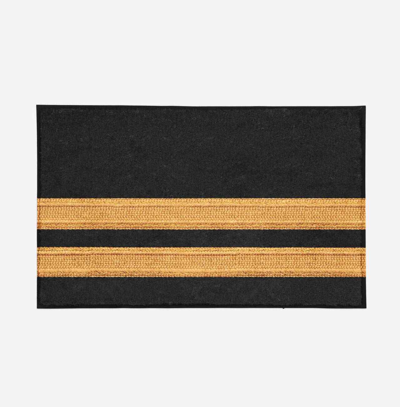 Original Golden Pilot Epaulettes (4,3,2 Lines) Designed Door Mat