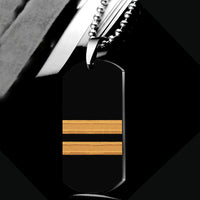 Thumbnail for Pilot Epaulette 2 Lines Designed Metal Necklaces