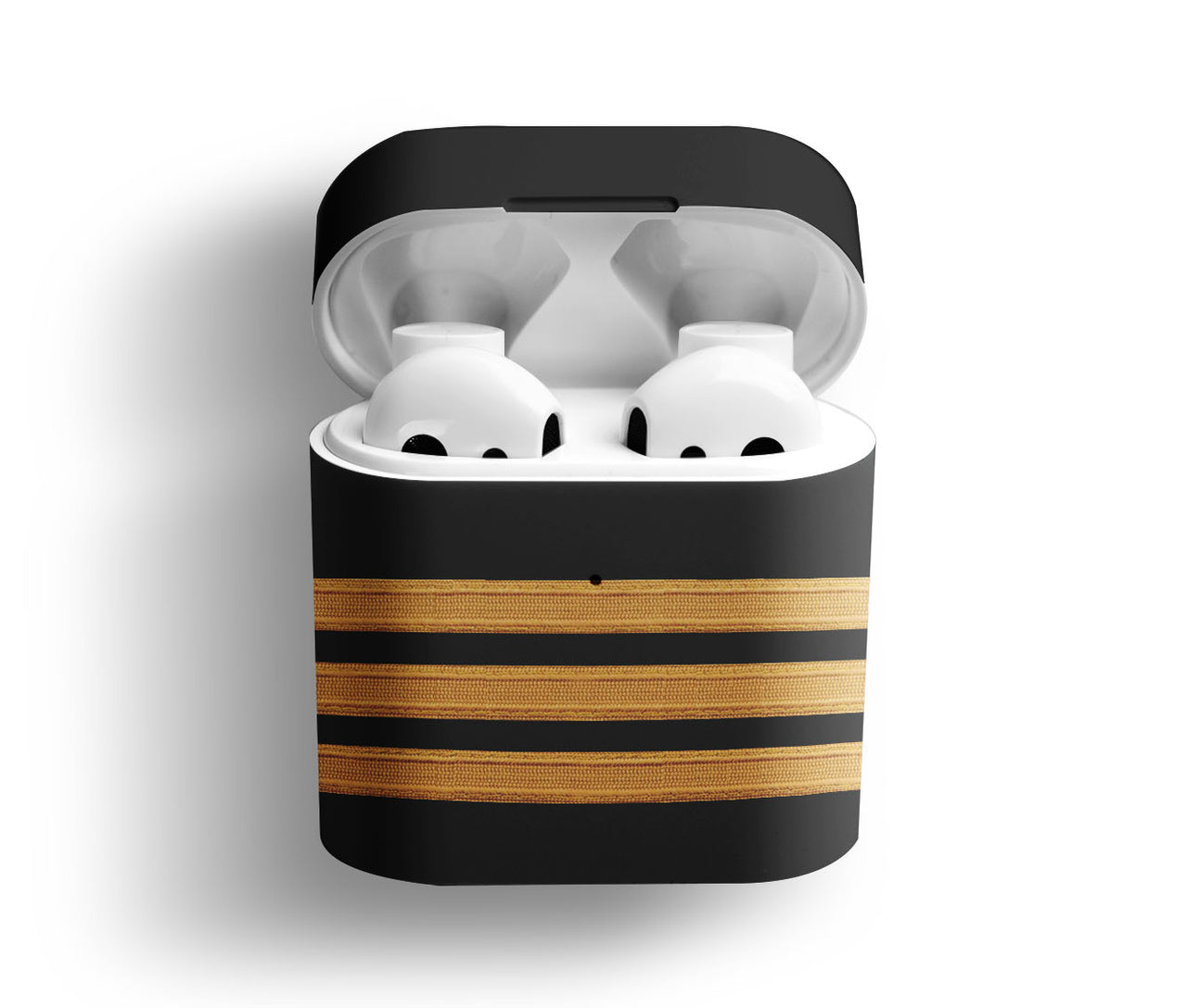 Golden Pilot Epaulettes (4,3,2 Lines) Designed AirPods Cases