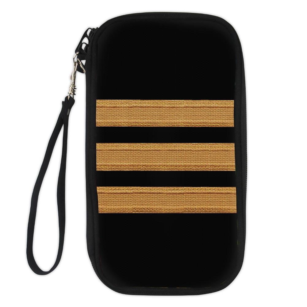 Pilot Epaulette 3 Lines Designed Travel Cases & Wallets